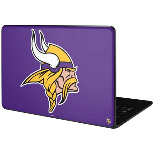 NFL Minnesota Vikings Large Logo Google Pixelbook Go Skin